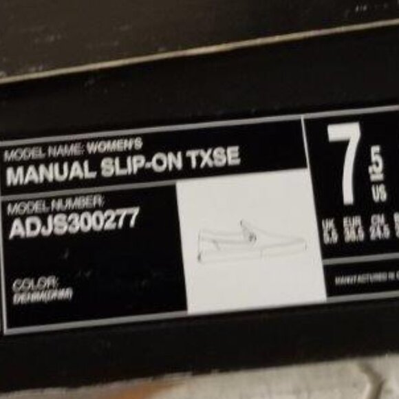 DC Women's Slip On Txse Low Rise Skate Shoe - Picture 4 of 5